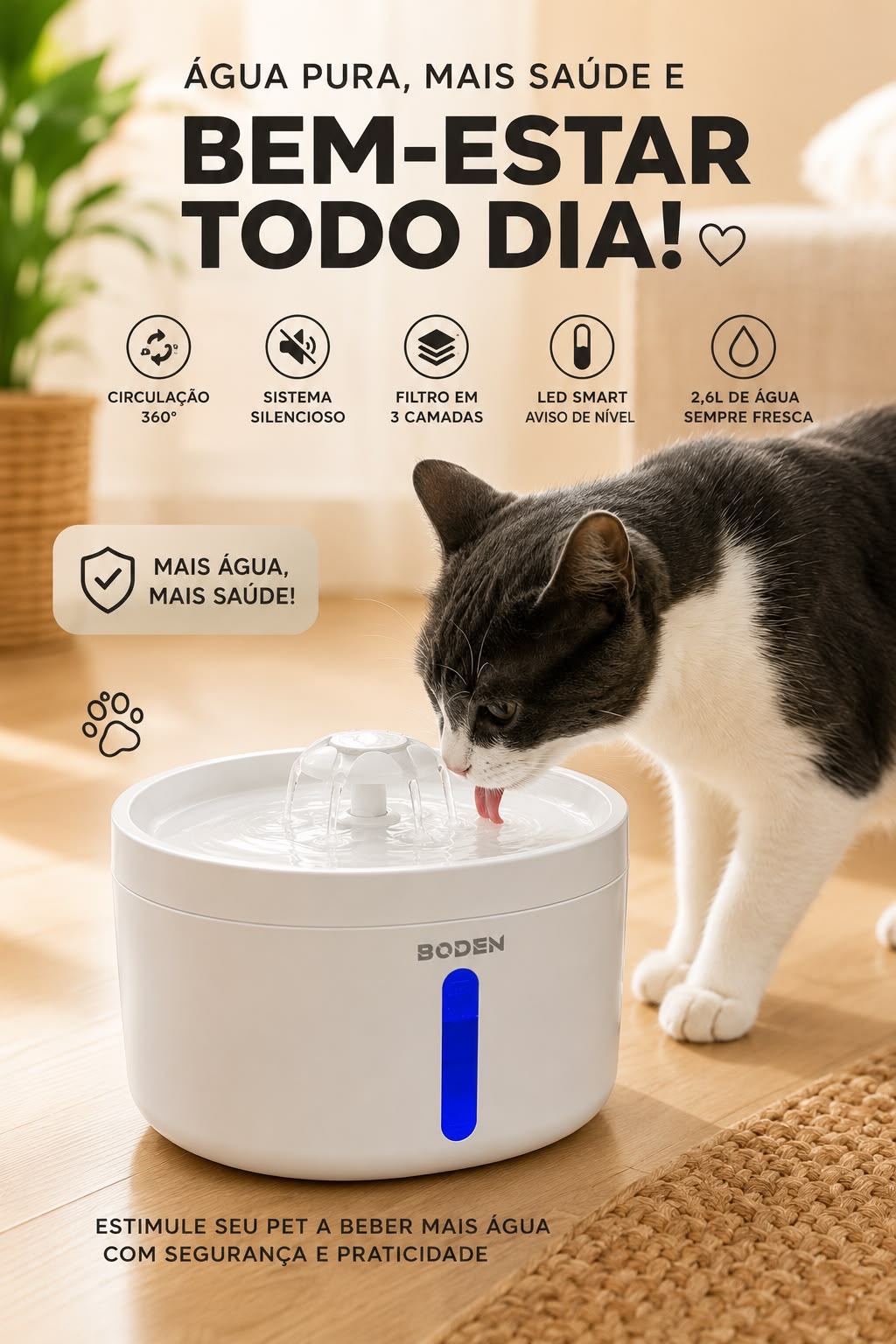 Bebedouro Inteligente para Pets